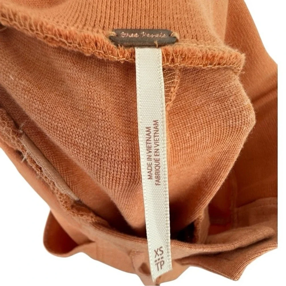 Free People Women's‎ Semi Charmed Cargo Jogger Pants Orange Size XS Activewear